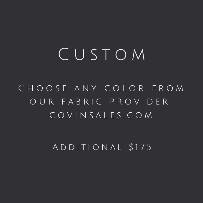 Custom fabric color